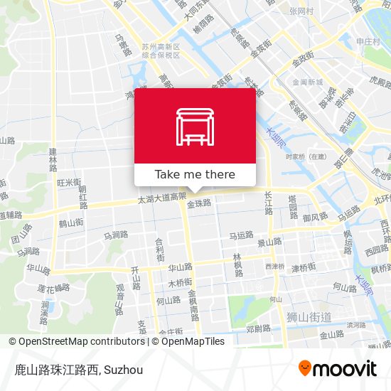 鹿山路珠江路西 map