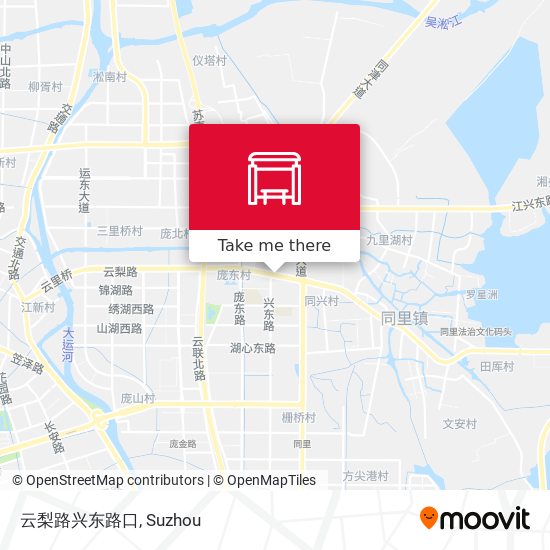 云梨路兴东路口 map