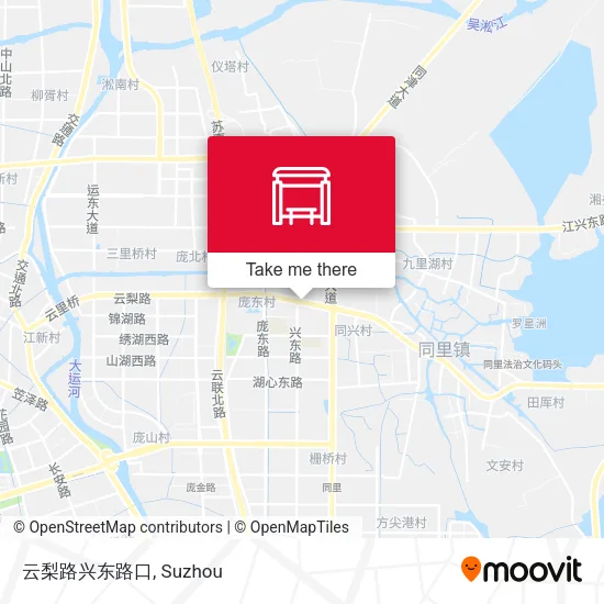 云梨路兴东路口 map