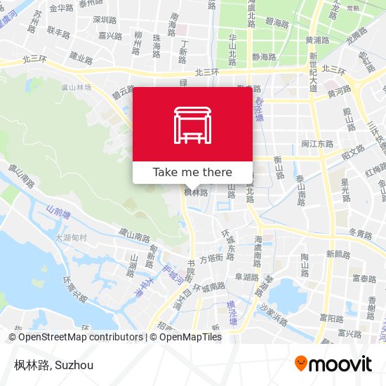 枫林路 map