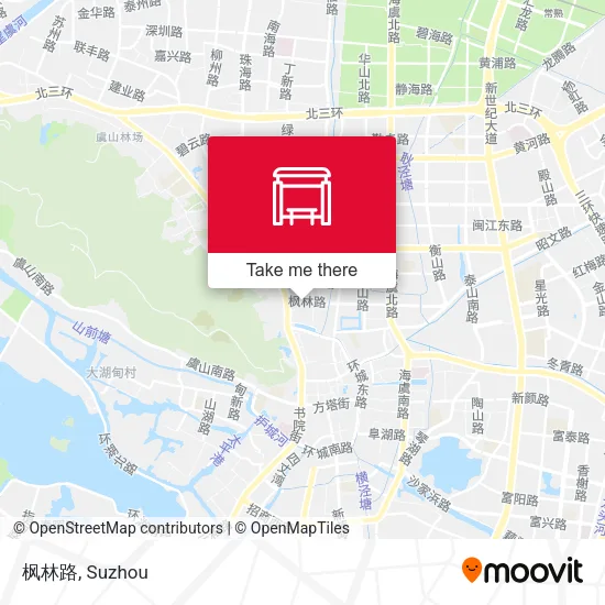 枫林路 map
