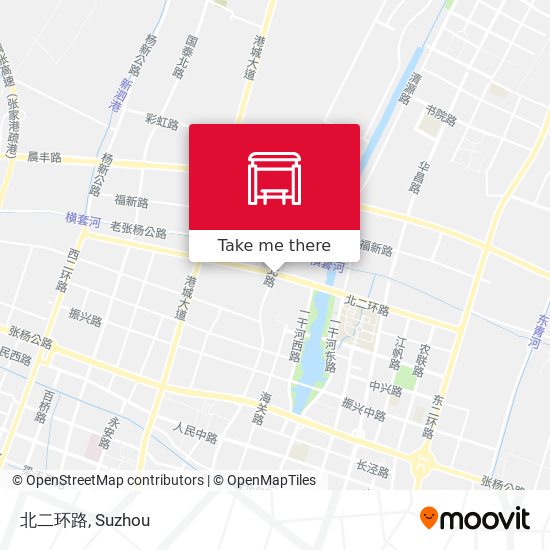 北二环路 map