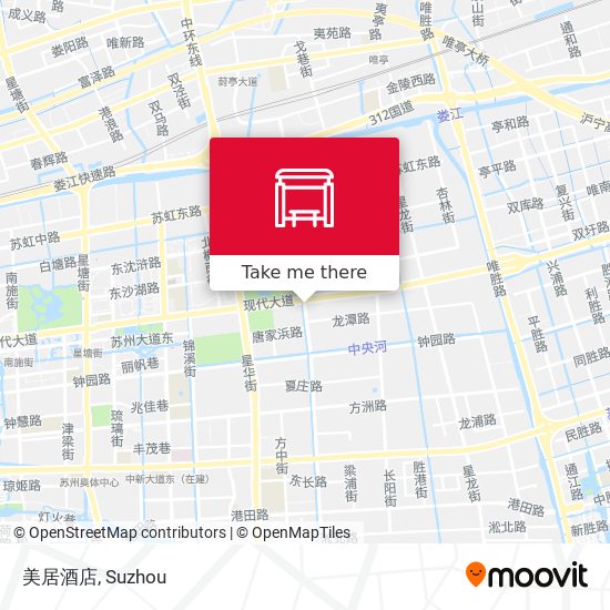 美居酒店 map