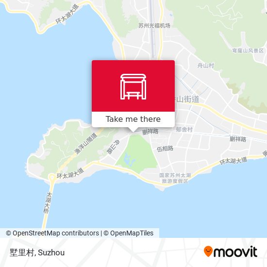 墅里村 map