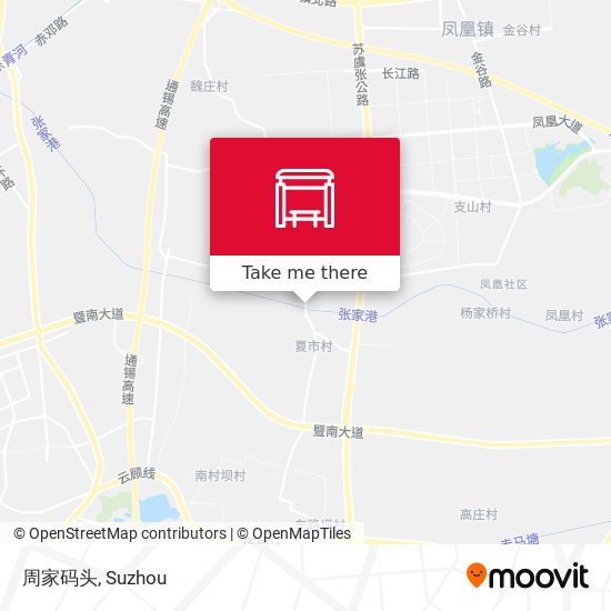 周家码头 map