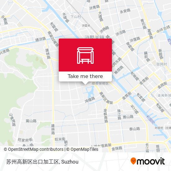 苏州高新区出口加工区 map
