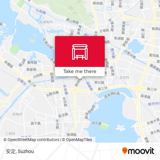 安定 map