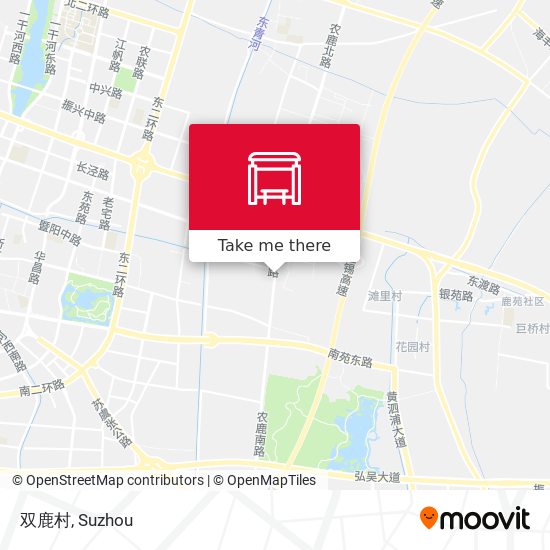 双鹿村 map