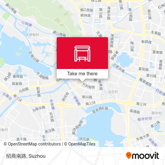 招商南路 map