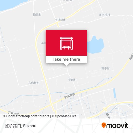 虹桥路口 map