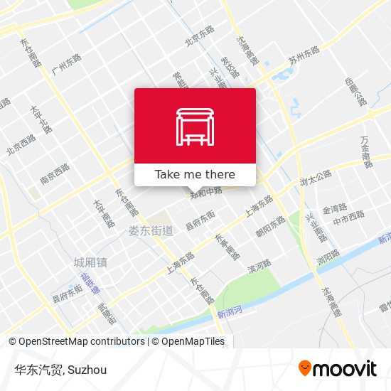 华东汽贸 map