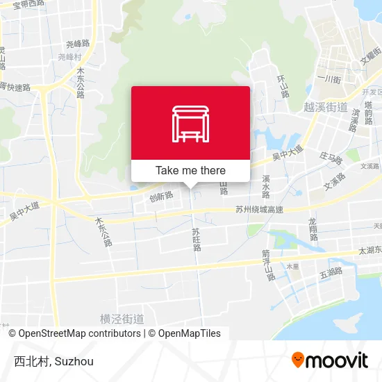 西北村 map
