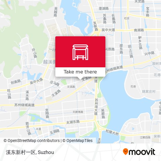 溪东新村一区 map