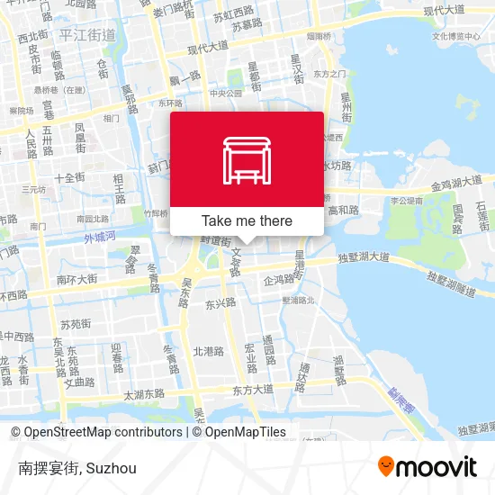 南摆宴街 map