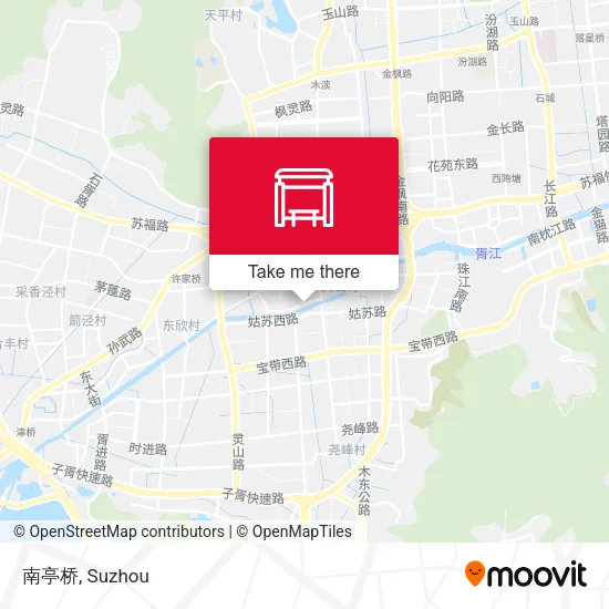 南亭桥 map