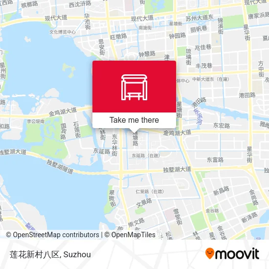 莲花新村八区 map