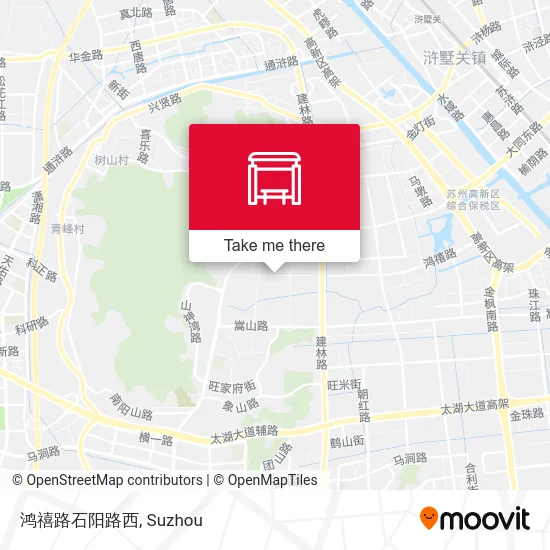 鸿禧路石阳路西 map