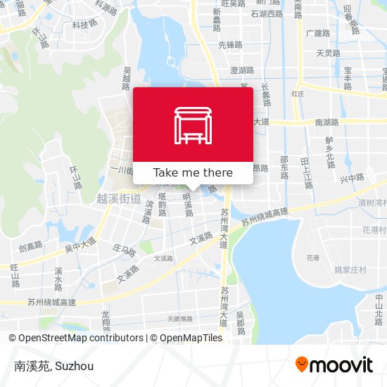 南溪苑 map