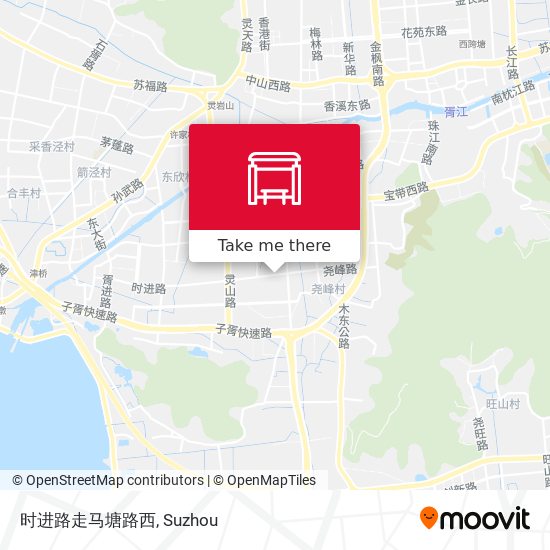 时进路走马塘路西 map