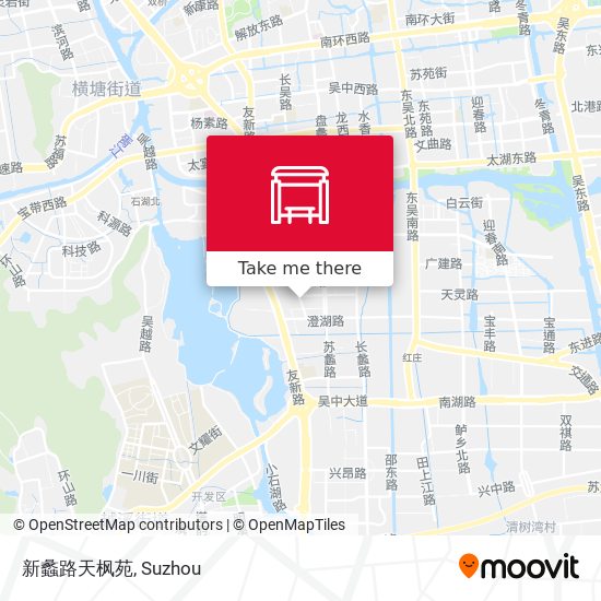 新蠡路天枫苑 map