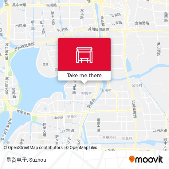 昆贸电子 map