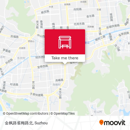 金枫路雀梅路北 map