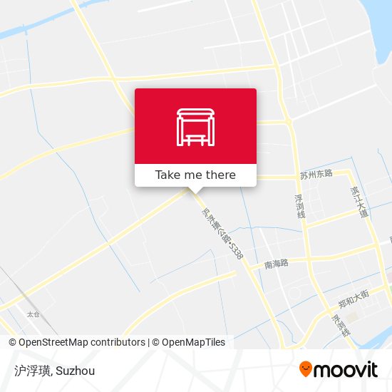 沪浮璜 map