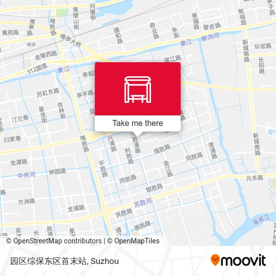 园区综保东区首末站 map