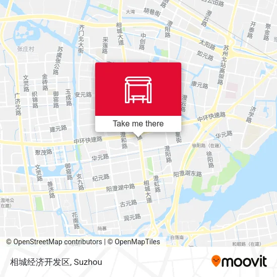 相城经济开发区 map