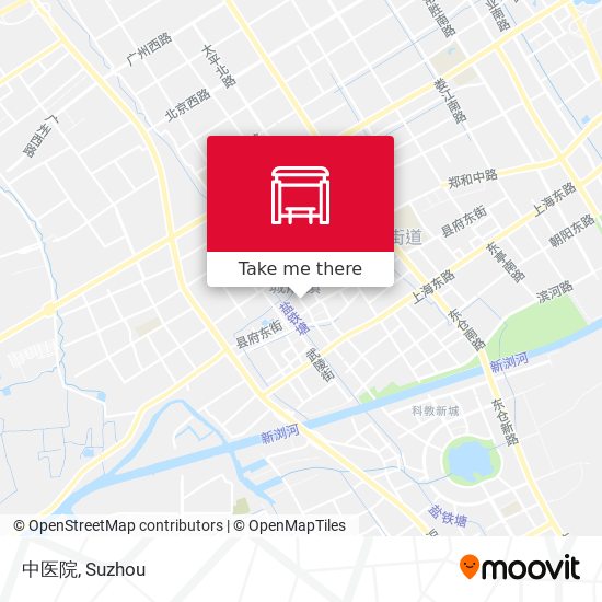 中医院 map