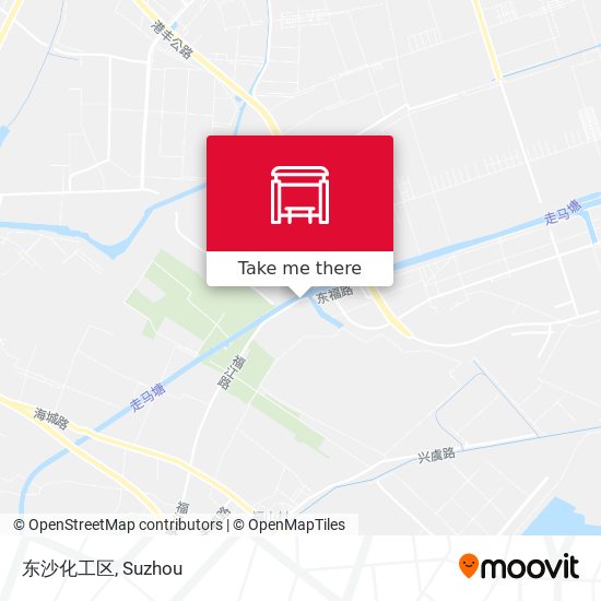 东沙化工区 map