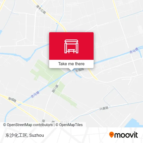 东沙化工区 map