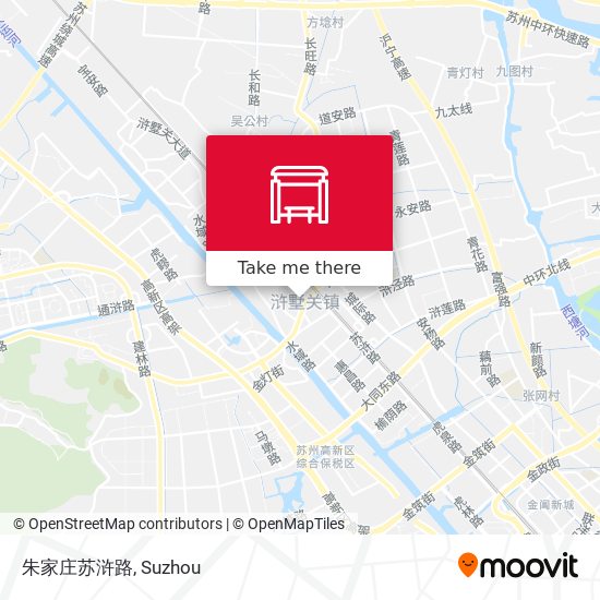 朱家庄苏浒路 map