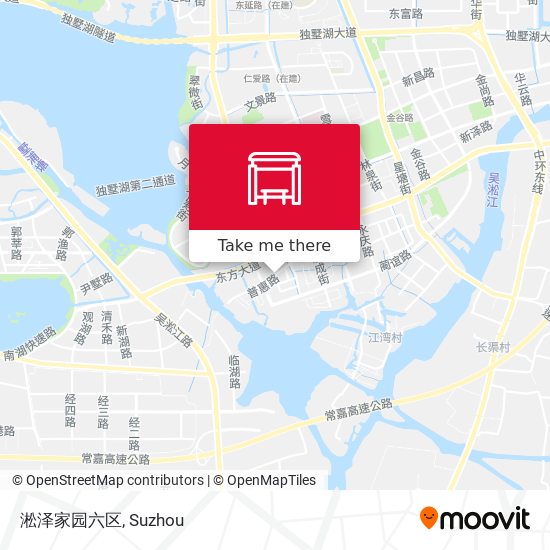 淞泽家园六区 map