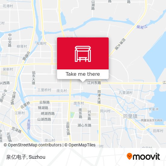 泉亿电子 map