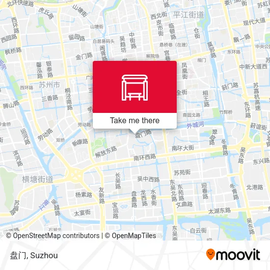 盘门 map