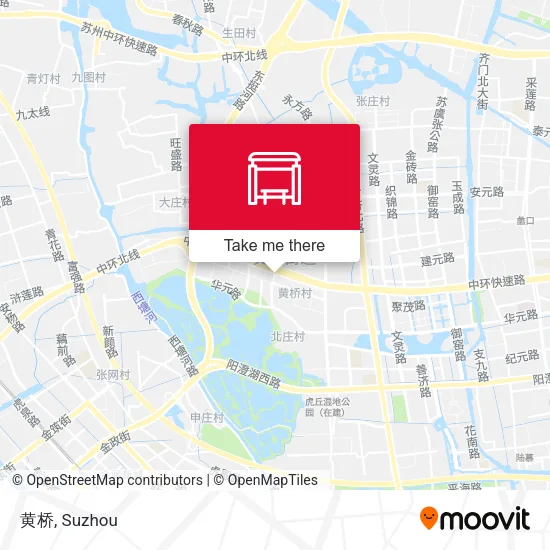 黄桥 map