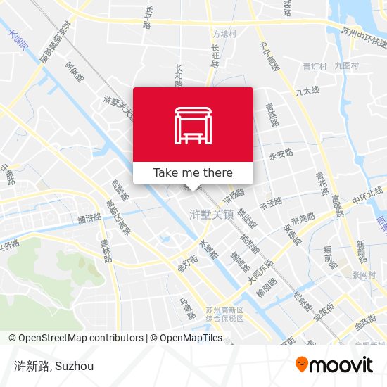 浒新路 map