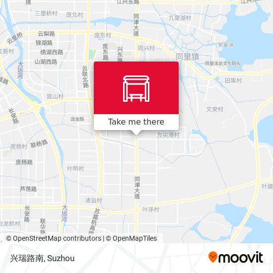 兴瑞路南 map