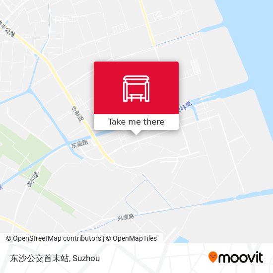 东沙公交首末站 map