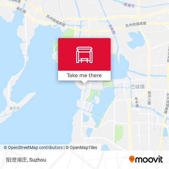 阳澄湖庄 map