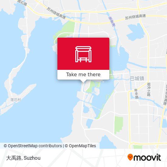 大禹路 map