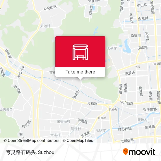 穹灵路石码头 map