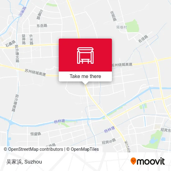 吴家浜 map