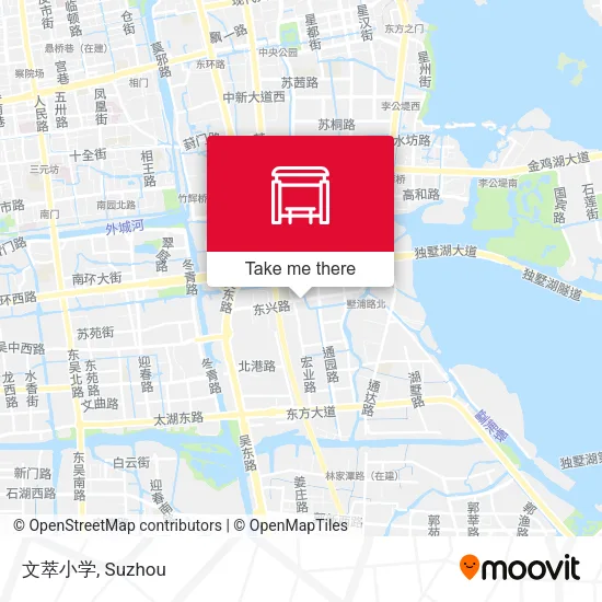 文萃小学 map