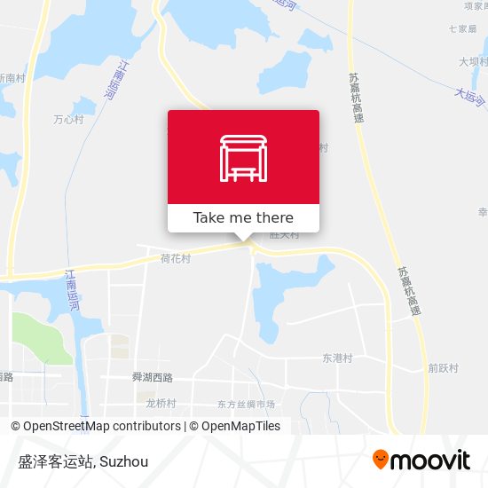 盛泽客运站 map
