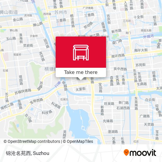 锦沧名苑西 map