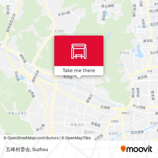 五峰村委会 map