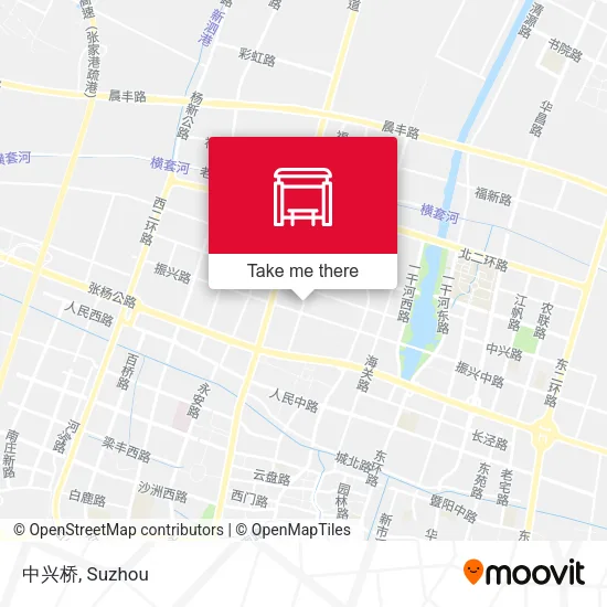 中兴桥 map
