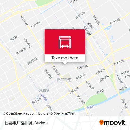 协鑫电厂洛阳路 map